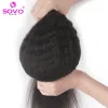 Förlängningar kinky rak tejp i förlängningar mänskligt hår för svarta kvinnor yaki rak tejp ins peruansk remy hårförlängningsband på 2,0 g/st