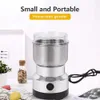 Grinder Household Mini Stainless Steel Electric Pulverizer Four Edged Blade 150W High Power Ultrafine Coffee Triturator 240313