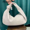 Jodie Designer sacs à main bottegvenetas 2024 grand sac noué tissé nuage boulette en cuir souple main véritable