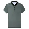 Herenpolo's Heren Poloshirt Tops Korte mouw Voor de zomer Retro Vintage Casual Plus Size 3XL 4XL 100 kg 00399