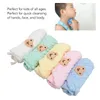 Handdoek 5 stuks dierlijk patroon katoen kindergezichtshanddoeken goed absorberend huidvriendelijk herbruikbaar zacht handkwijl
