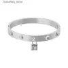 Charme Armbänder Damen Edelstahl S Lock Mode Eröffnung Zubehör Großhandel Weihnachtsgeschenk Weibliche Luxus Designer Afrikanischer Jude L240319