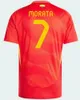 Novo 2024 2025 Espanhas Futebol Jerseys PEDRI LAMINE YAMAL RODRIGO PINO MERINO SERGIO M.ASENSIO FERRAN C.SOLER 24 25 Homens Crianças HERMOSO REDONDO CALDENTEY Camisa de futebol