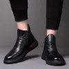 Сапоги 2020 Зимние новые ботинки мужской британский стиль корейский инструмент