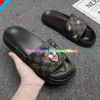 Luxury Brand Men Slides Shoes Slippers Summer Sandals Beach Slide Designer Flat G Grid Pattern Print Avatar Flip Flops Sneakers Size 39-46 163