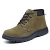 Sapatos de fitness dos homens tênis camurça alta corte caminhadas botas neve esporte proteção zapatillas hombre zapatos xl tamanho 45 46