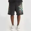 Vintage street mode shorts för män högkvalitativa tunga tyg tvättade casual shorts