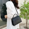Shop design handbag wholesale retail Simple and Portable Trendy Small Bag with Palm Pattern Cowhide Tote Collar Niche Shoulder