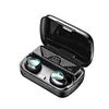 M20 Earphone LED Flashlight Headphone Mirror Surface Earbud Sports Gaming Earbuds Waterproof Bilateral Stereo HiFi Headphones lyp031