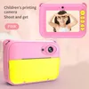 Childrens Toy Camera Color HD kan ta bilder Video Printing Digital Intelligent Instant Print Camera Toys Gifts for Kids 240314