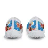 Flats INSTANTARTS Colorful Tropical Flower With Bird of Paradise Painting Flat Shoes for Lady Light Soft Mesh Sneakers Slipon Loafers