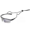 Aids Golf Polarisierte Sport-Sonnenbrille für Männer und Frauen, Reiten, Laufen, Radfahren, Fahren, Angeln, Golf, Baseball, Sonnenbrille, wechselbare Gläser