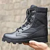 Fitness Shoes Camouflage Tactical Boots Men Breathable Desert Combat Male Military Ankle Outdoor Hiking