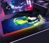 My Hero Academia Anime Gaming RGB كبير الماوس Pad Gamer Computer Mousepad LED Backgrow XXL Mause Pad Pad Pad Pad Gift8937809