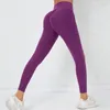 Pantalon actif Push Up Leggings femmes collants de sport avec poches vêtements de sport femme vêtements de Yoga vêtements de sport 2024 Leggins Mujer violet orange