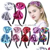 Décoration de fête Paillettes Cheveux Cerceau En Forme De Coeur Bandeau Glitter Clip Bowknot Accessoires Pour Filles Et Femmes Anniversaire T9I002593 Drop D Dhzqa