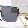 2024 Tasarımcı Gözlük Ayna Partisi UV400 Balıkçılık Gözlüğü Güneş Gözlüğü ile Moda Gözlük İnsanlar Günlük