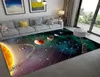 Espace univers planète 3D tapis de sol salon grande taille flanelle doux chambre tapis pour enfants garçons tapis de toilette paillasson 2012127940267