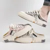 Casual Schuhe 2024 Frühling Sommer Frauen Leinwand Hausschuhe Keine Zurück Weiße Turnschuhe Für Mädchen Schöne Qualität Studenten Rosa Größe 35-40