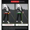 Aiuta PGM Golf Swing Plane Corrector Swing Training Regolazione dell'angolo Correzione della postura Fibra di vetro Golf Principianti Aiuti alla formazione JZQ022