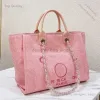 borsa di design borsa tote Borsa da spiaggia a mano da donna di lusso Zaino con catena in tela ricamata Borse da sera Zaini piccoli da donna grandi perla M3LY negozio di fabbrica usa vendita