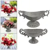 Vasi Urna per fiori Vaso fioriera Stand eleganti Giardino Anniversario Cerimonia da tavolo Tromba alta Fiori in metallo