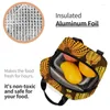 Storage Bags Abstract Art Yayoi Kusama Pumpkin Insulated Lunch Tote Bag For Women Aesthetic Resuable Cooler Thermal Bento Box School