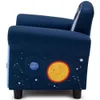 Sedia imbottita per bambini Delta Children Space Adventures, blu