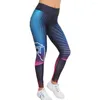 Roupas de Yoga Feminino Fitness Calças Esportes M-XL Alfabeto Impressão Running Sportwear Esporte Treino Elástico