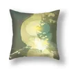 Travesseiro geométrico banhado a ouro simples vento casa impressão capa almofadas decorativas decoração queda lance