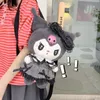 Heißverkaufter japanischer INS süßer Rock Kuro Plüschpuppenrucksack 2023 neuer personalisierter Cartoon-Puppenrucksack