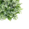 Decorative Flowers Candle Ring Wreaths Greenery Garland Table Centerpiece Pillar Holder For