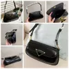 10A Luxurys borse con patta borsa a tracolla nera in pelle classica triangolo sotto le ascelle borse hobo per donna moda borse da donna pochette borsa firmata messenger baguette 2401