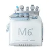La più recente macchina per il viso con ossigeno idra M6, pelle pulita, bellezza, idrodermoabrasione, macchina per il viso 6 in 1