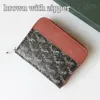 High Quality Designer Wallet With Zipper Women's Portable Coin Purses Fashion Folding Card Holders Best Gifts 22954 26567