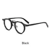 Lunettes de soleil femmes luxe acétate lunettes cadre avec plaquettes de nez circulaire designer marque hommes optique prescription myopie ordinateur lunettes