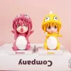 Anime Manga Ijichi Nijika Kita Ikuyo Gotoh Hitori Yamada Ryo Mignon Dinosaure Robe Élément Poupée Anime Garage Chiffres PVC Jouets Ensembles Cadeau d'anniversaire 240319