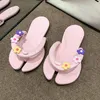 Slippers Wome Split Clip Toe Light Vacation Beach Flat Casual Leisure Sandals Flip Flops Outdoor Zapatillas Mujer