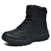 HBP Non-Brand Men Boots Desert Combat Shoes Outdoor non-slip Snow Male waterproof Tactical Platform Ankle