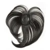 Synthetic Wigs Bangs Black/Light Brown Synthetic Bangs for Women Bang High Temperature Fiber 240328 240327