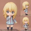 Anime Manga Arima Kousei Figur Anime Miyazono Kaori Mini Figur PVC GK Zabawki Figurkowe dla dziewczyny prezenty dekoracja samochodu 240319