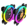 Darkflash DR11 RGB PC Case Fans Kits 6 PIN Double Ring Argb التبريد لجهاز الكمبيوتر المكتبي 240314