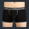 UNDUPTS Sakinsiz Bulge Nefes Alabaş Panties Modal Erotik iç çamaşırı Erkekler U Pouch Briefs Boxer Shorts Inside Sexy Boxershorts