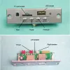 Luidsprekers diy soldeerkit bluetooth 5.0 luidspreker 5v met shell TF/USB-aansluiting 4Ohm 3W LED Spectrum