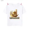 T-shirts Happy Ramadan Mubarak Print Childrens Clothes Boy Girl T-shirt Eid Ramadan Kids T Shirt Short Sleeve Islamic Muslim Outfit TopsC24319