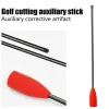 Aiuta il bastone da golf in silicone per l'azione correttiva Bastone da allenamento per la pratica del golf Accessori da esterno multifunzionali durevoli e leggeri