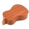 Chitarra 23 Ukulele Ingeman Top in abete Sapele Lato posteriore Concerto acustico Piccola chitarra Strumenti a corda Uke elettrico con pickup EQ