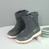 HBP Nuovi stivali moda invernale non di marca Coppia stivali da neve ispessiti Scarpe da esterno morbide e calde, durevoli e stabili per le donne