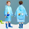 Coat Children's Raincoat EVA Non Disposable With Schoolbag Position School Waterproof Boys Girls Cartoon Baby 2024