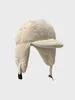 ベレー帽レイフェンハット秋と冬の男子女性の肥厚暖かさの寒さ保護耳韓国版カジュアル